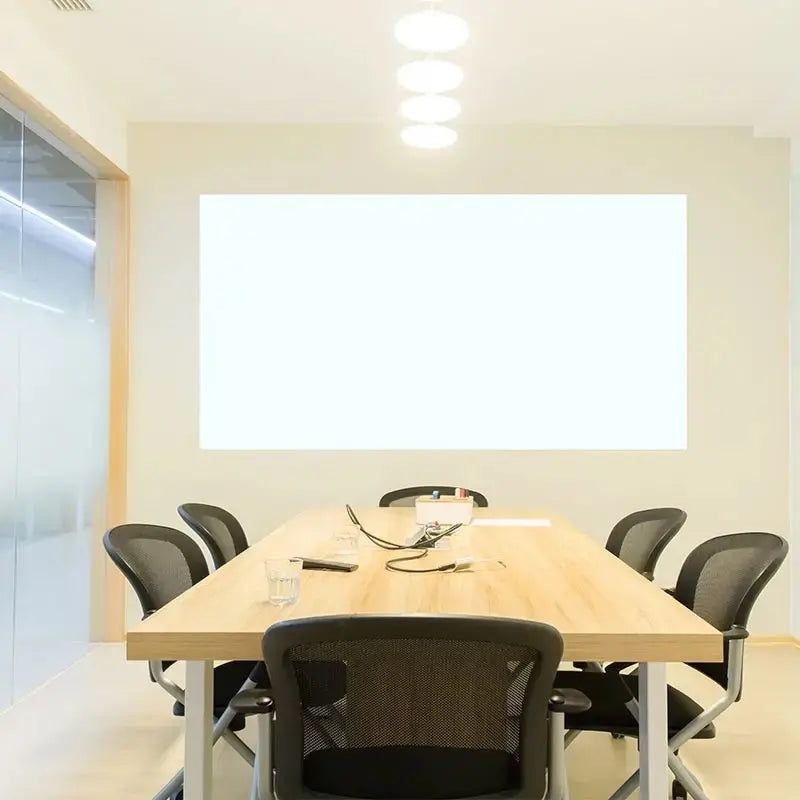 Pizarra Magnética de Cristal - Blanco Extraclaro Anti‑Reflectante