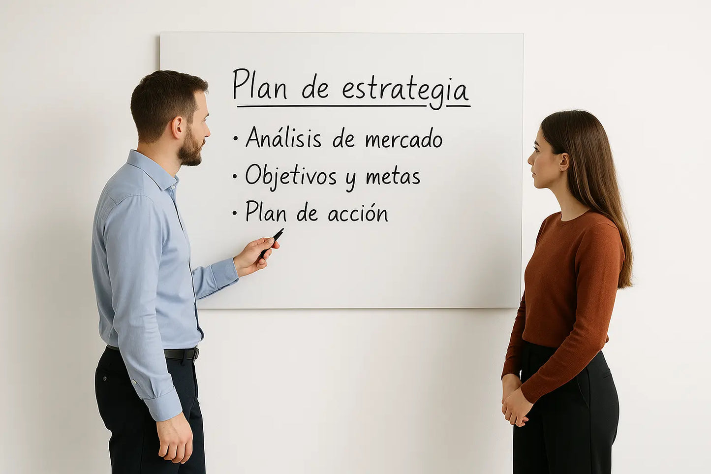 Pizarra Magnética de Cristal Blanco Extraclaro