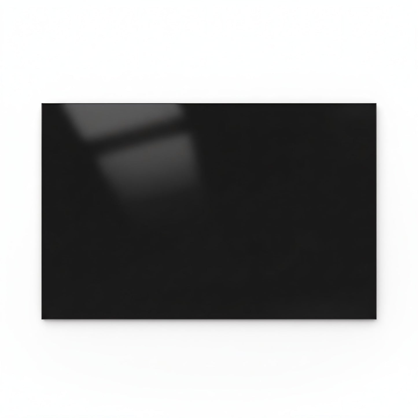 Pizarra Magnética de Cristal Templado – Negro Intenso